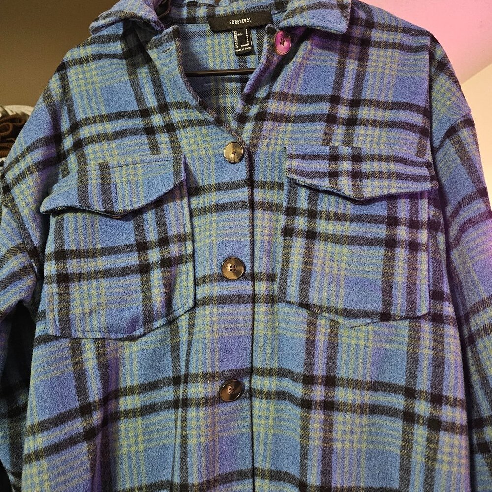 Blue flannel